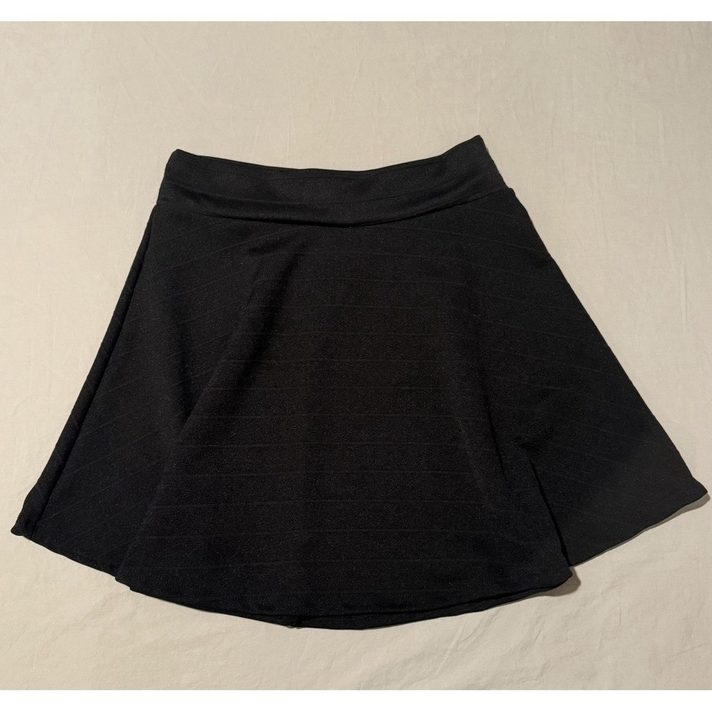 A'GACI Black‎ Mini Skirt Size Small